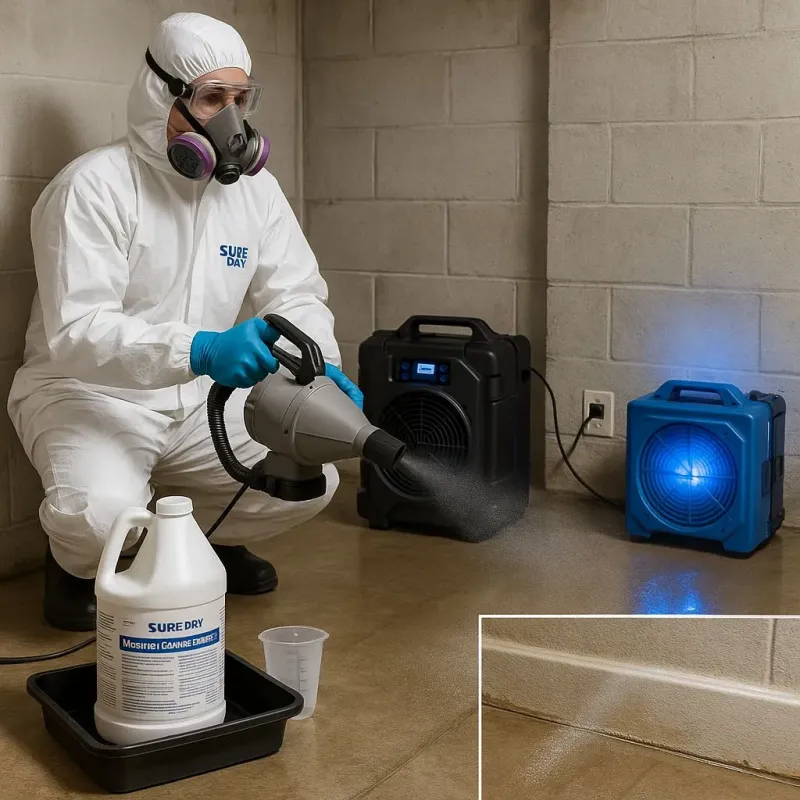 Sanitization and Odor Removal process in Granite Falls, NC