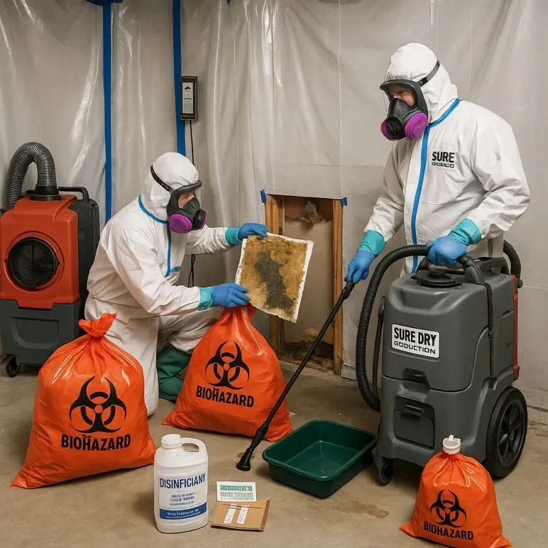 Contaminated Water Handling Protocols process in Granite Falls, NC